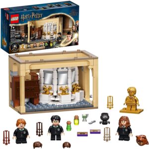 LEGO 76386 Harry Potter Hogwarts: Polyjuice Potion Mistake Bathroom Building Kit with Minifigure Transformations; New 2021 (217 Pieces)