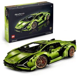 LEGO Technic Lamborghini Sián FKP 37 (42115) Model Car Building Kit (3,696 Pieces), Multicolor