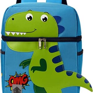 ToySiri Women's backpack purse School Starts Season Cute Comfortable Fashion Dinosaur Print Child Student Zipper