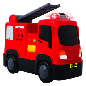 Giggles - Fire Engine, Multicolour vehicle with Lights and Sounds, Develops motor skills , 12 months & above, Infant and Preschool Toys