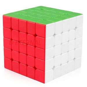 ToySiri! Moyu stickerless Speed Cube Mofang Jiaoshi Meilong! Magic Cube Moyu Cubing Classroom Puzzle (Magic Cube, 5X5X5)