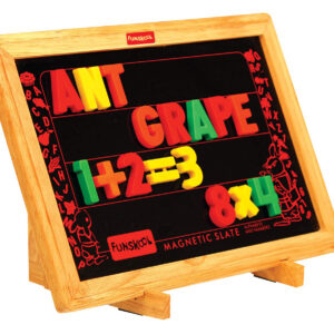 Funskool Learn N Write Slate, 2 in 1 Magnetic & Dry Erase Board, Early Learning, 3 Years & Above, Preschool Toys, Multicolor