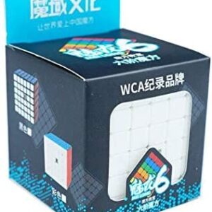 ToySiri! Moyu stickerless Speed Cube Mofang Jiaoshi Meilong! Magic Cube Moyu Cubing Classroom Puzzle (Magic Cube, 6X6X6)