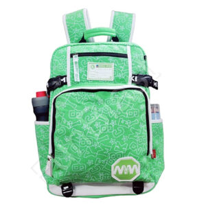 ToySiri! School Bag for Boys and Girls – 46.5 cm School Bags for Boys Girls, Large Capacity Kids School Bags, College Bags, Durable School Bag for Kids, School College Bag for Boys & Girls (Green)
