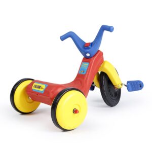OK Play Falcon Tricycle for Kids (2 to 4 Years) - Yellow & Red