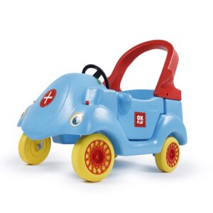 OK Play Coupe Car, Plastic Material, Toys for Kid, Small Car for Toddlers, 1 to 2 Years (Sky Blue)