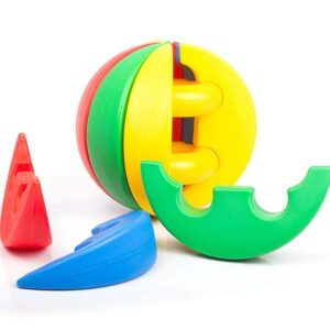 Funskool Giggles - Activity Ball, Learning Activity Toy, Multicolour, 12 Months & Above, Infant And Preschool Toys