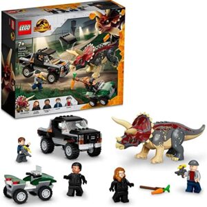 Lego 76950! Jurassik World Triceratop's Pick-Up Truck Ambush for The Kids Age 7+ (210 Pieces)