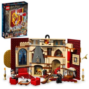 LEGO Harry Potter Gryffindor House Banner 76409 Building Toy Set (285 Pieces)