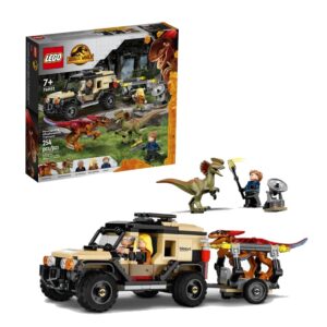 Lego 76951  Pyroraptor & Dilophosaurus Transport for The Kids Age 7+ (254 Pieces)