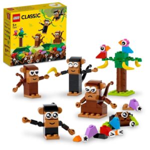 LEGO 11031! Classic Creative Monkey Fun Building Toy Set For The Kids Age 5+ (135 Pieces)