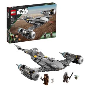 Lego 75325! Star Wars: The Book of Boba Fett The Mandalorian’s N-1 Starfighter Building Kit; Fun Buildable Toy Playset for Creative Kids Aged 9 and Up, Featuring 4 Popular Characters (412 Pieces)
