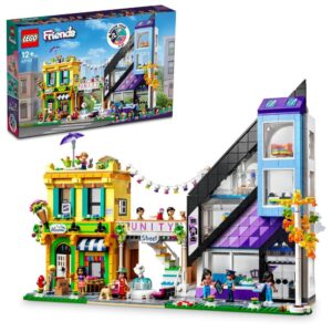 LEGO 41732! Friends Downtown Flower and Design Stores Building Toy Set (2,010 Pieces)