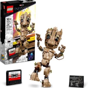 LEGO 76217! Marvel I am Groot Building Toy Set for Kids, Boys, and Girls Ages 10+ (476 Pieces)
