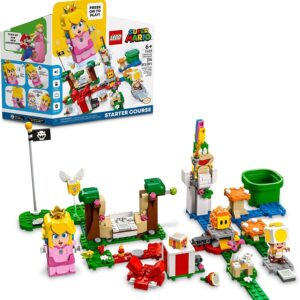 Lego 71403! Super Mario Adventures with Peach Starter Course Building Toy Set for Kids, Boys, and Girls Ages 6+ (354 Pieces)