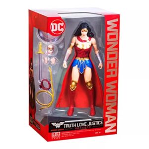 DC Wonder Women Action Figure Limited Edition for Car Dashboard, Decoration, Cake, Office Desk & Study Table (22cm)(Pack of 1)
