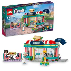 LEGO 41728! Friends Heartlake Downtown Diner Building Toy Set For The Kids Age 6+ (346 Pieces)