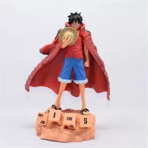 Action Figure! Mubco One Piece Luffy Eternal Calendar Action Figure |PVC Anime Collectable Model Toys  (Multicolor) for Kids Age 5+
