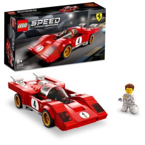 LEGO 76906! Speed Champions 1970 Ferrari 512 M Building Kit For The Kids Age 8+ (291Pieces)