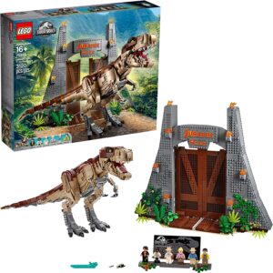Lego Jurassic World Jurassic Park: T. rex Rampage 75936 Building Kit (3120 Pieces)