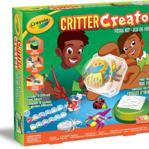 CRAYOLA! Critter Creator Metallic Bug Fossil Kit for Kids