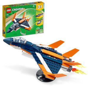 Lego 31126! Creator 3in1 Supersonic Jet Building Kit (215 Pieces)