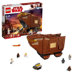 LEGO 75220! Sand Crawler For The Kids Age 9-14 Years (1239 Pieces)