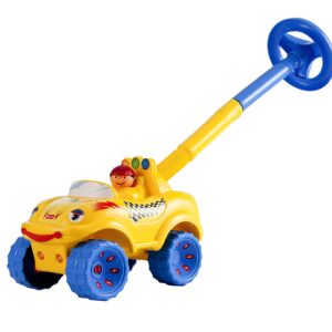 Funskool Walk N Drive Plastic Truck, Push And Drive Car, Encourages Walking and Pretend Play, 18 Months & Above, Infant And Preschool Toys, Multicolour