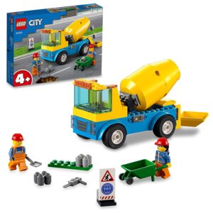 LEGO 60325! City Cement Mixer Truck Building Kit For The Kids Age 4+ (85 Pieces)