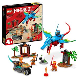 LEGO 71759! NINJAGO Ninja Dragon Temple Building Kit For The Kids Age 4+ (161 Pieces)