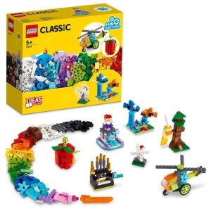 LEGO Classic Bricks and Functions 11019 Kids’ Building Kit (500 Pieces)
