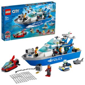 LEGO 60277 City Police Patrol Boat Building Kit For The Kids Age 5+ (276 Pieces)