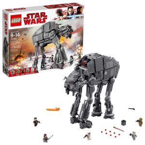 LEGO 75189! Star Wars First Order Heavy Assault Walker Building Kit For The Kids Age 9-14 (1376 Piece)