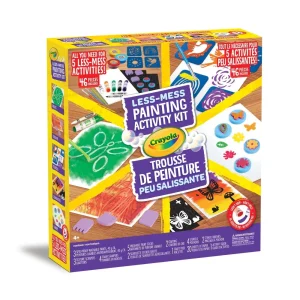 Crayola! Less Mess Painting Activity Kit