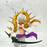 Action Figure 8'' One Piece Sun God Nika Monkey D Luffy Gear 5 Anime Figure Action Statue Toys for Kids Age 5+