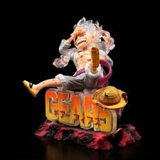 Action Figure! One Piece G5 Luffy GEAR 5 Anime Figures GK Nika Sun God PVC Action Figurine Collectible Figma Adult Model Doll Toys for Children