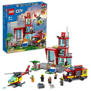 LEGO City Fire Station 60320 Building Kit (540 Pieces)