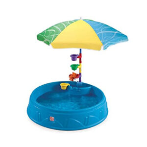 Step2 Play & Shade Pool for Toddlers | Plastic Kids Outdoor Pool