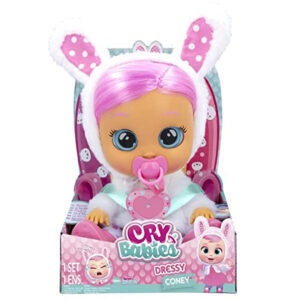 BFF Doll with 9+ Surprises Including Outfit and Accessories (Cry Babies Dressy Coney)