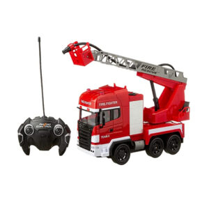 Breatoi Fire Rescue Truck with Remote Control for Kids Age 2,3,4,5,6.- Multi Color