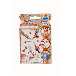 MAGCLIKS Magnetic Jewellery Earth Toy for Kid's (Brown)