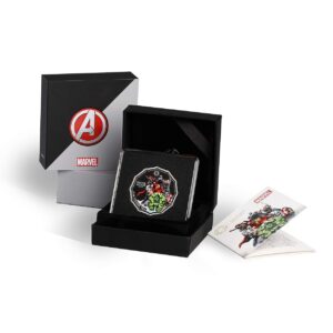 MMTC-PAMP Marvel Avengers Power Colored  Silver  Coin