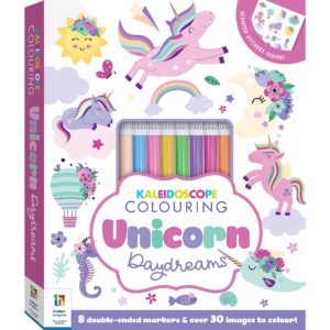 Hinkler : Kaleidoscope Colouring Kit: Unicorn Daydreams