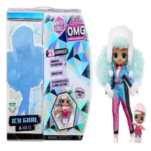 Breatoi LOL Surprise! O.M.G. Fashion Doll with More Surprises for Kids Age 3+ (ICY Gurl & BRRR B.B)