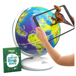 Playshifu Orboot World Of Dinosaurs Interactive Augmented Reality Globe | Multicolour