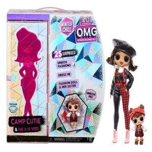 L.O.L. Surprise! O.M.G. Fashion Doll with More Surprises for Kids Age 3+ (Camp Cutie & Babe in The Woods)