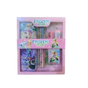 Pencil Box for Kids - 7 Pcs Stationary Set | Compass Box | Return Gifts | Pencil Eraser Sharpener Combo Pack | Themed Box