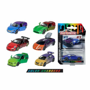 Majorette Limited Edition 6 Premium Cars Color Changers 1 Piece (Random Selection from 5 Assortments) Die-cast Vehicle Collectible Model Toy for Kids 3+ Years Brand
