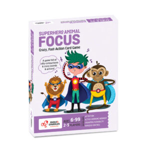 Crazy Fast-Action Card Game  Superhero Animal Focus
