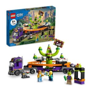 Lego City Space Ride Amusement Truck 60313 for The Kids Age 6+ (433 Pieces)